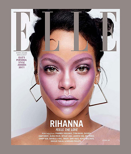 Elle’s October issue starring RihannaA