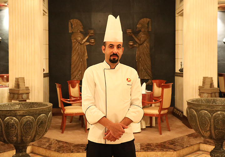 Chef Hussain, Takht Jamsheed, Gulf Hotel