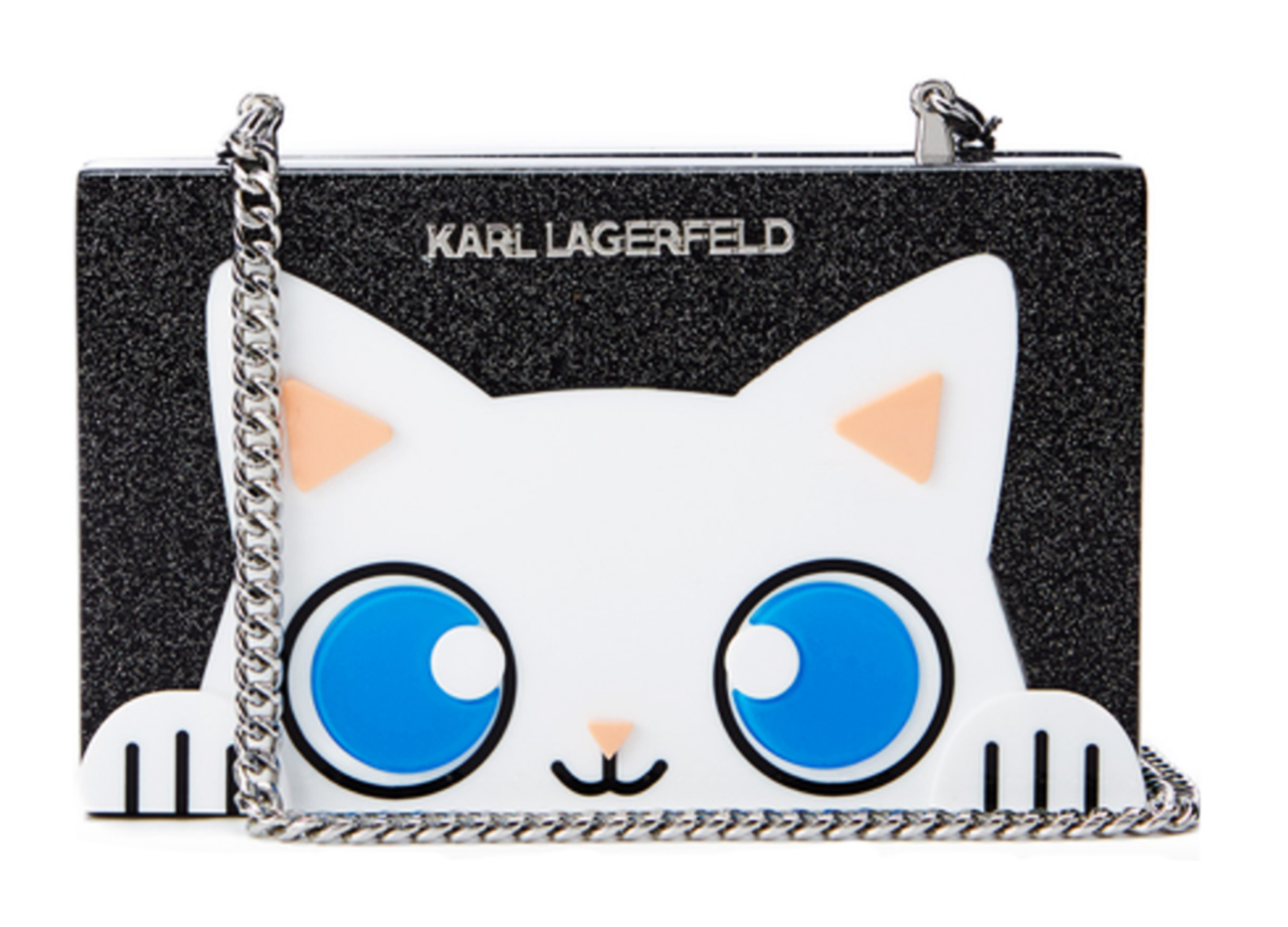 karl-lagerfeld-cat-clutch1 - Habibti Magazine